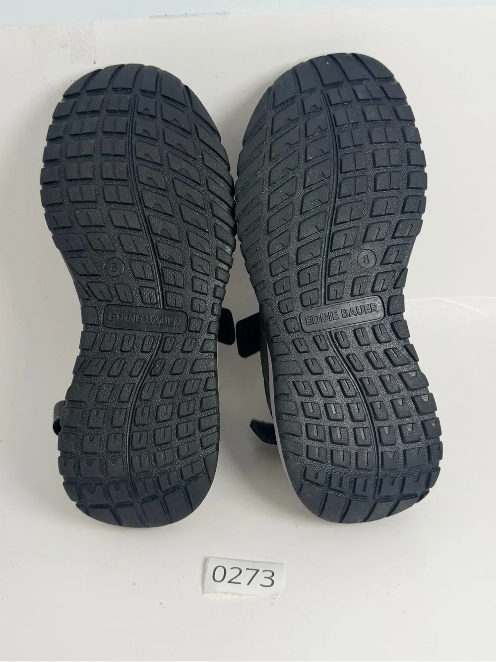 Eddie Bauer Dark Gray Kids Adjustable Strap Sandals